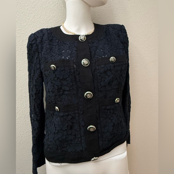 Veronica Beard Ferazia Lace Jacket 4 - Picture 5 of 7